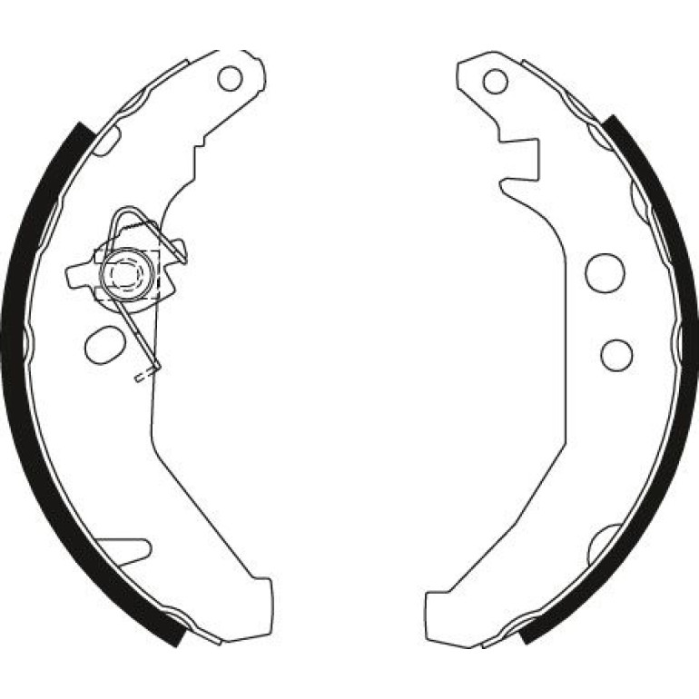 Bremsbackensatz GS8279 Bremsbackensatz GS8279