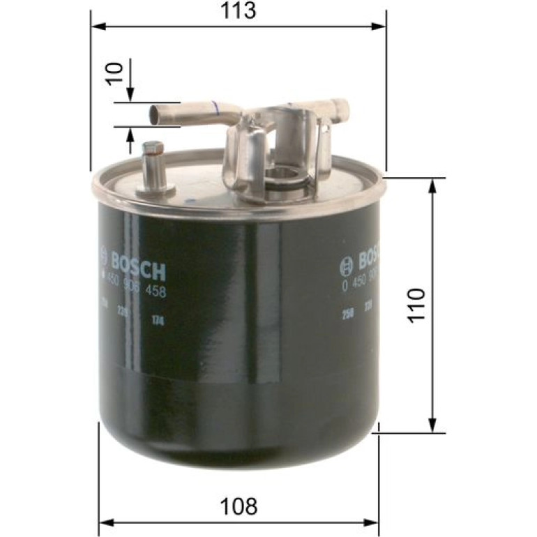 Kraftstofffilter 0 450 906 458 Kraftstofffilter 0 450 906 458
