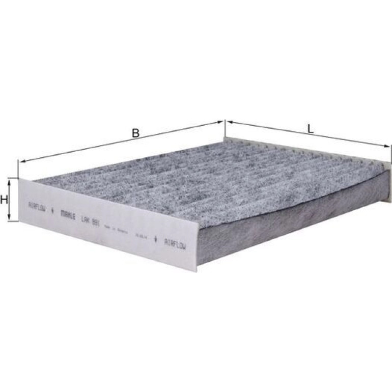Filter, Innenraumluft LAK 891 Filter, Innenraumluft LAK 891
