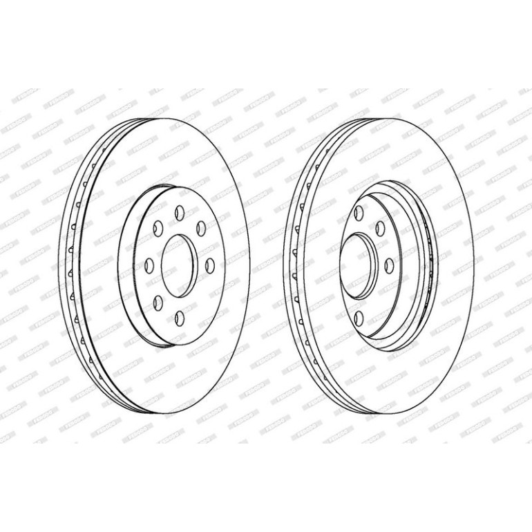 Bremsscheibe DDF1236C Bremsscheibe DDF1236C