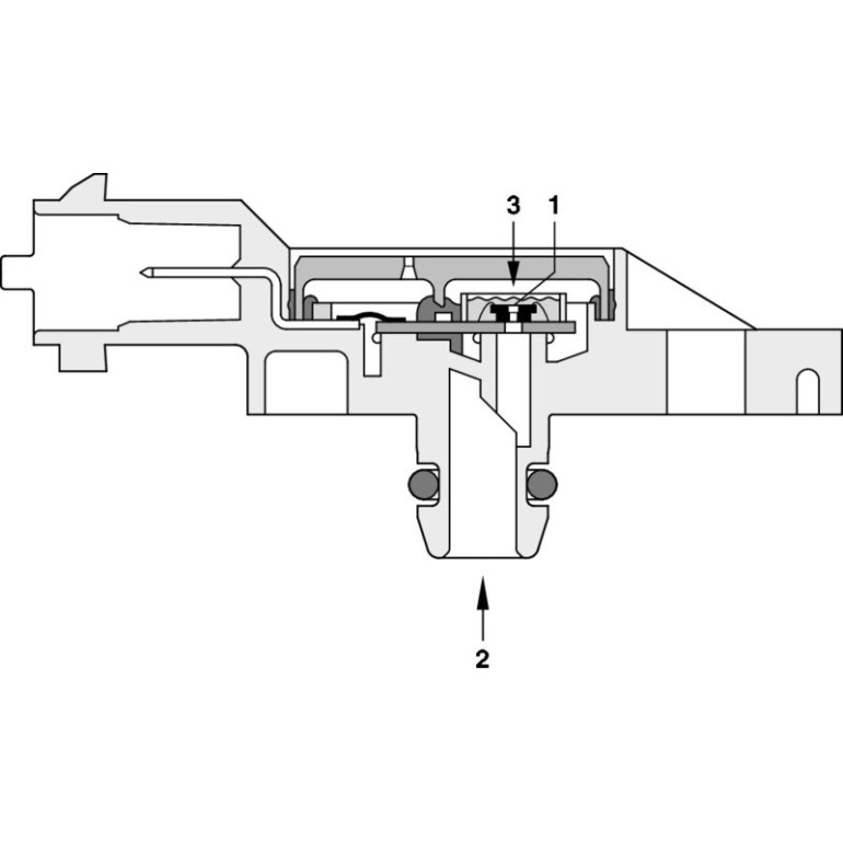 Sensor, Kraftstoffdruck 0 261 230 093
