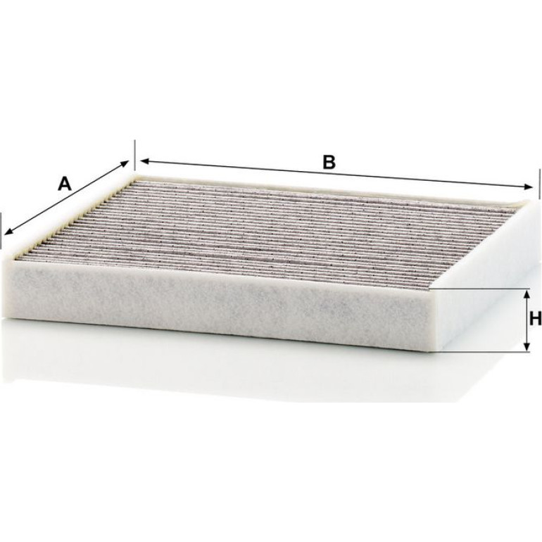 MANN-FILTER CUK 2143 Innenraumfilter, Aktivkohlefilter