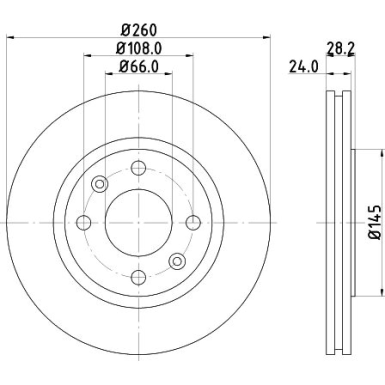 Bremsscheibe 8DD 355 105-031 Bremsscheibe 8DD 355 105-031