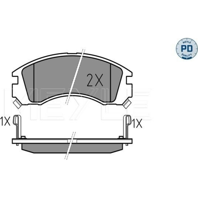 Bremsbelagsatz, Scheibenbremse 025 213 6315/PD Bremsbelagsatz, Scheibenbremse 025 213 6315/PD