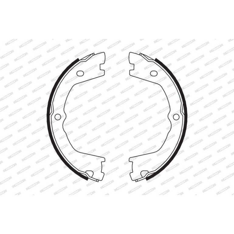 Bremsbackensatz, Feststellbremse FSB658 Bremsbackensatz, Feststellbremse FSB658
