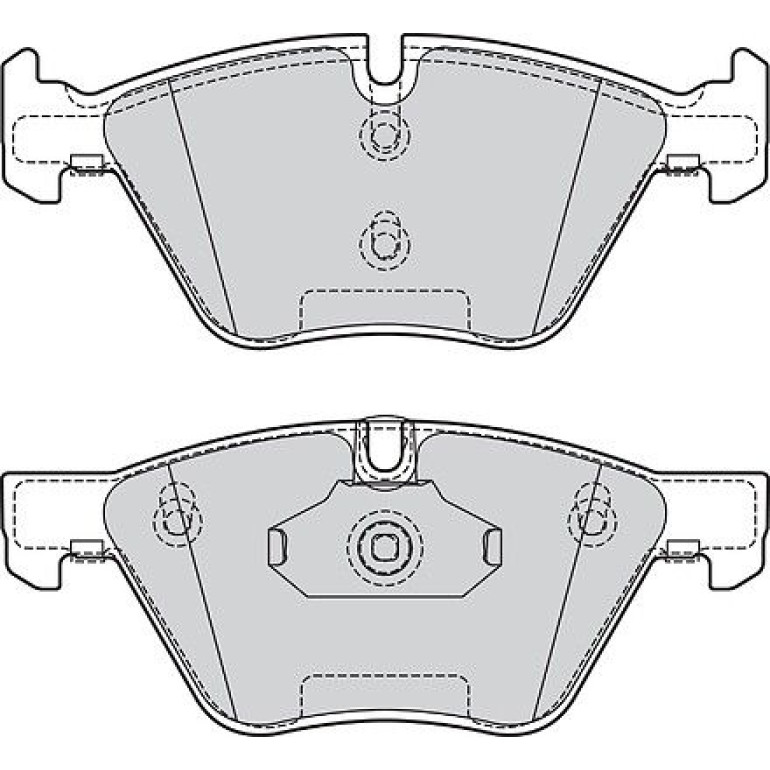 Bremsbelagsatz, Scheibenbremse 601711 Bremsbelagsatz, Scheibenbremse 601711
