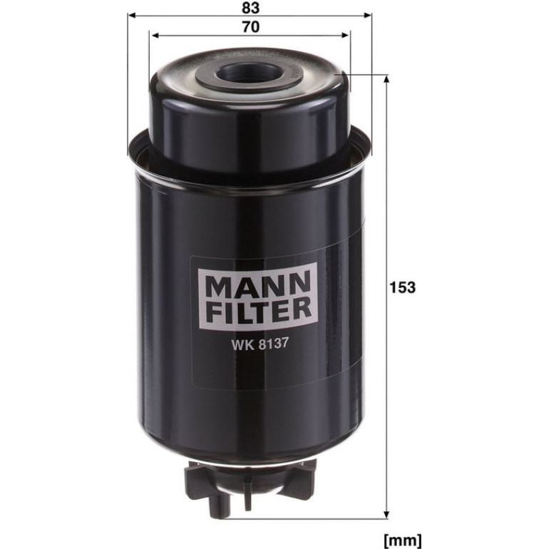Kraftstofffilter WK 8137