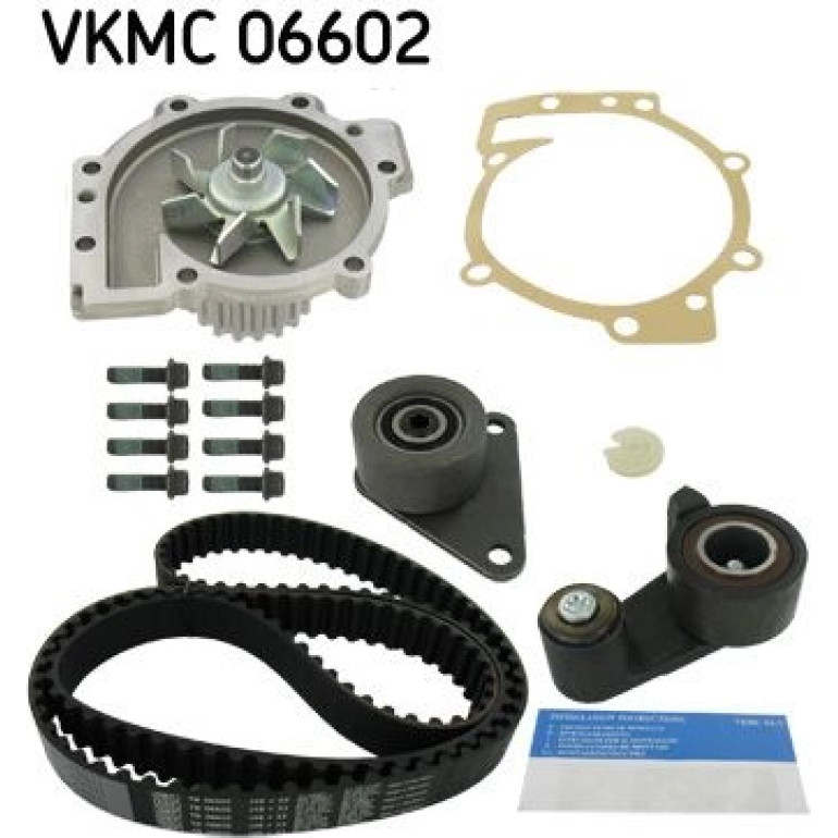 Wasserpumpe + Zahnriemensatz VKMC 06602