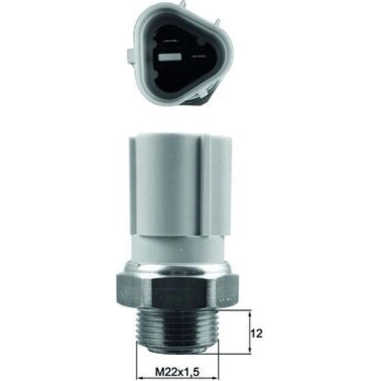 Temperaturschalter, Kühlerlüfter TSW 57 Temperaturschalter, Kühlerlüfter TSW 57