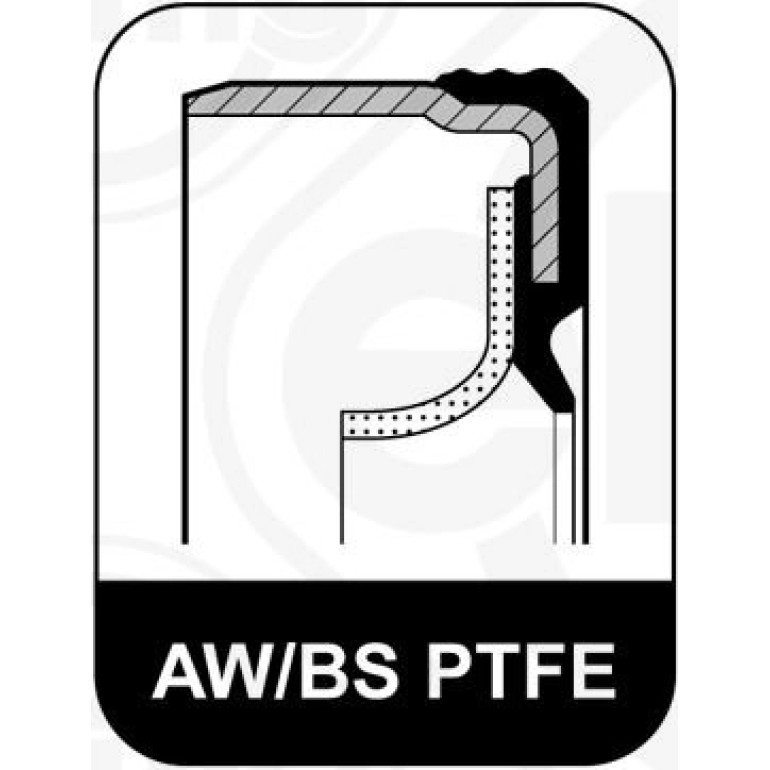 Wellendichtring, Kurbelwelle 654.250 Wellendichtring, Kurbelwelle 654.250