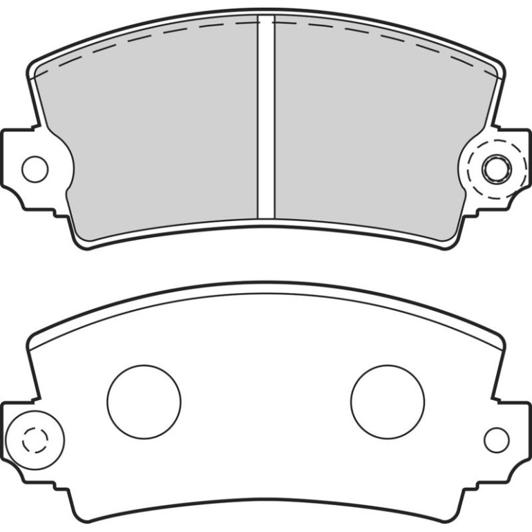 Bremsbelagsatz, Scheibenbremse 302509 Bremsbelagsatz, Scheibenbremse 302509