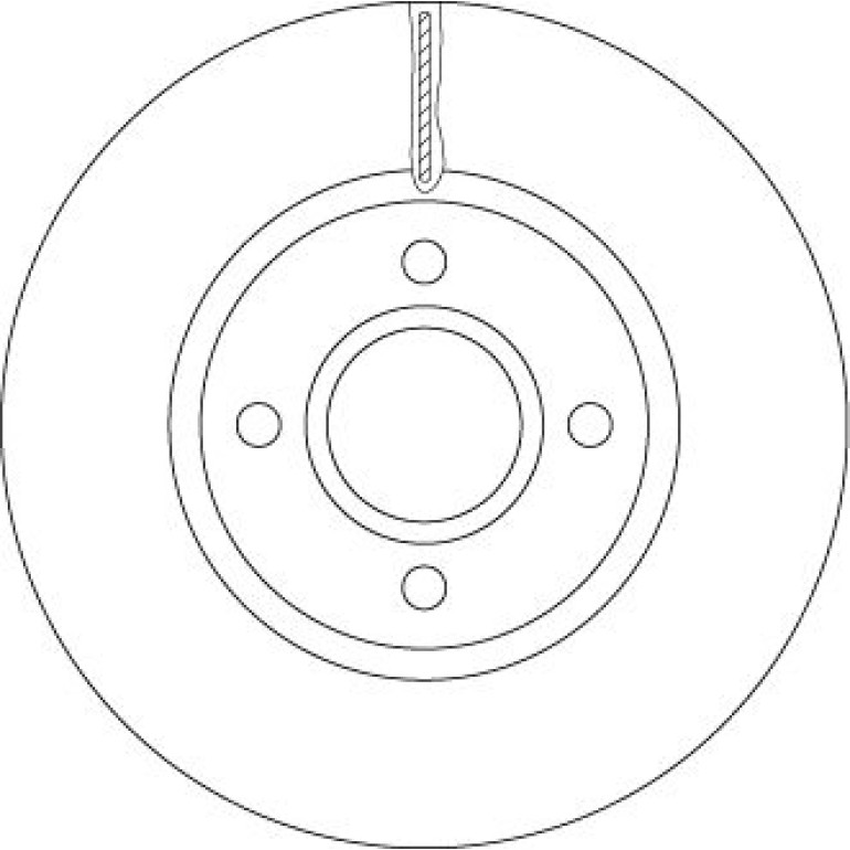 Bremsscheibe DF6509 Bremsscheibe DF6509