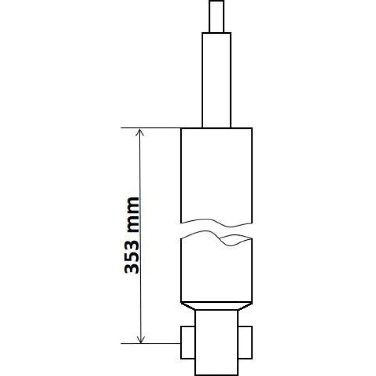 Stoßdämpfer 343836 Stoßdämpfer 343836