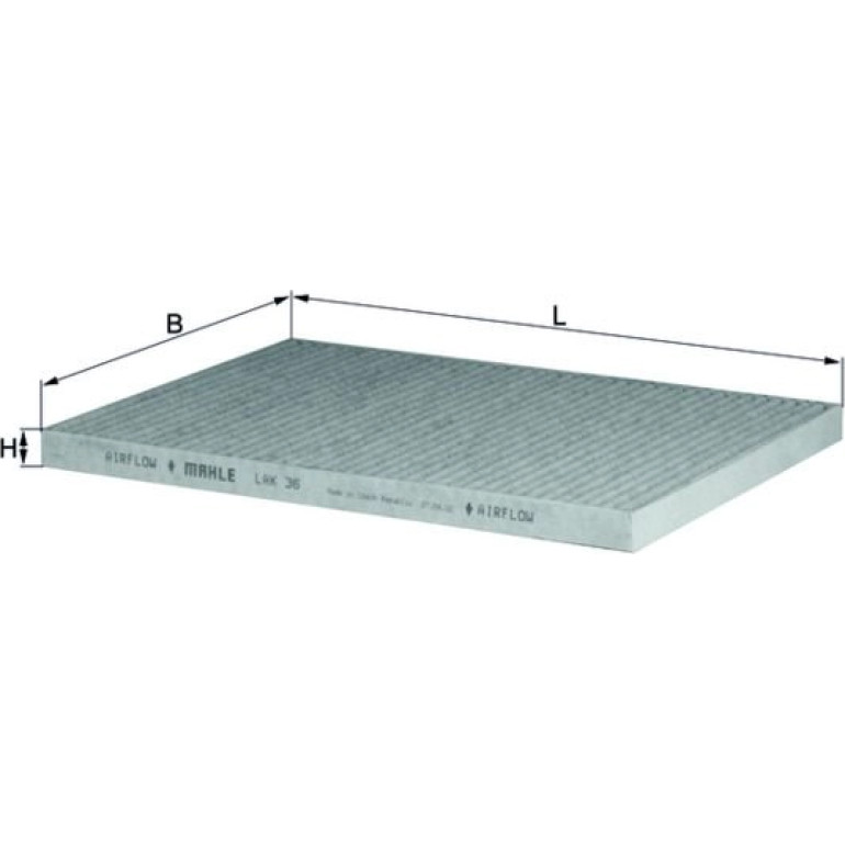 Filter, Innenraumluft LAK 36