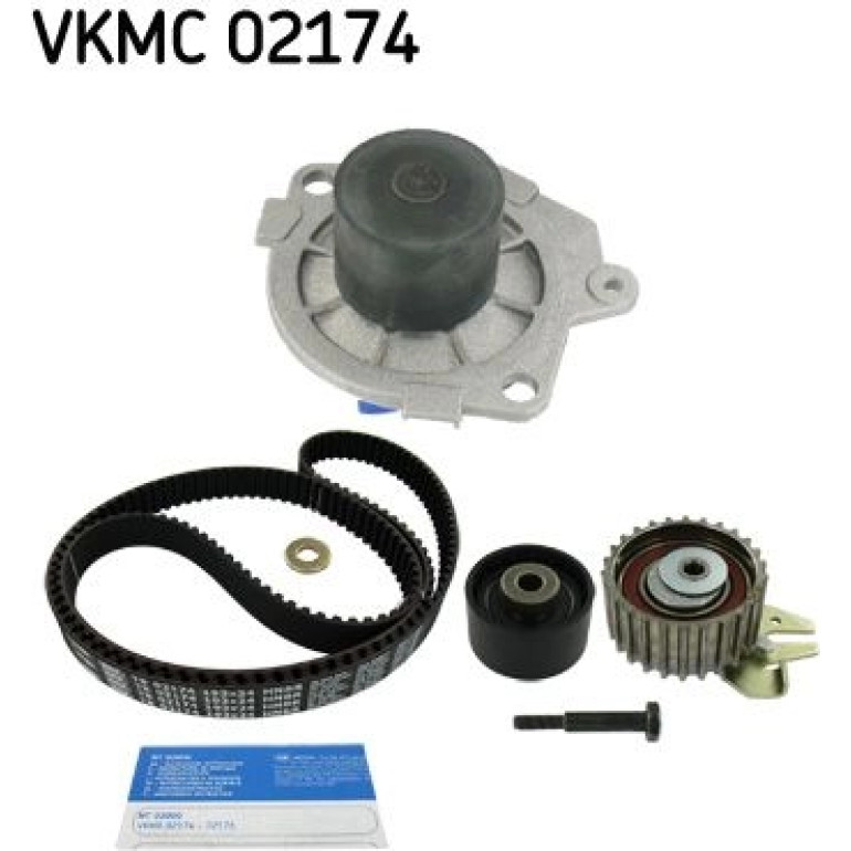 Wasserpumpe + Zahnriemensatz VKMC 02174