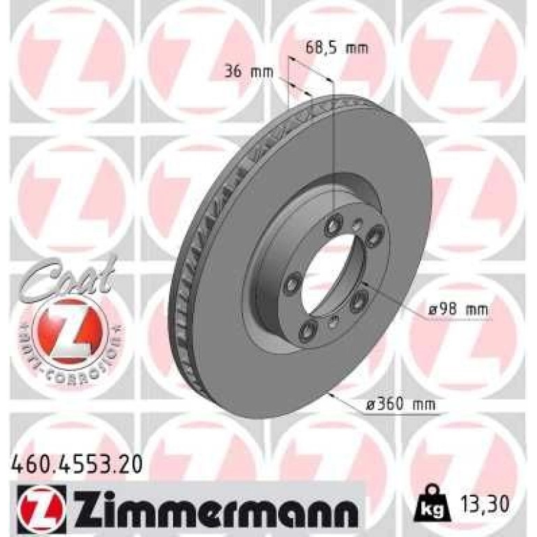 Bremsscheibe 460.4553.20