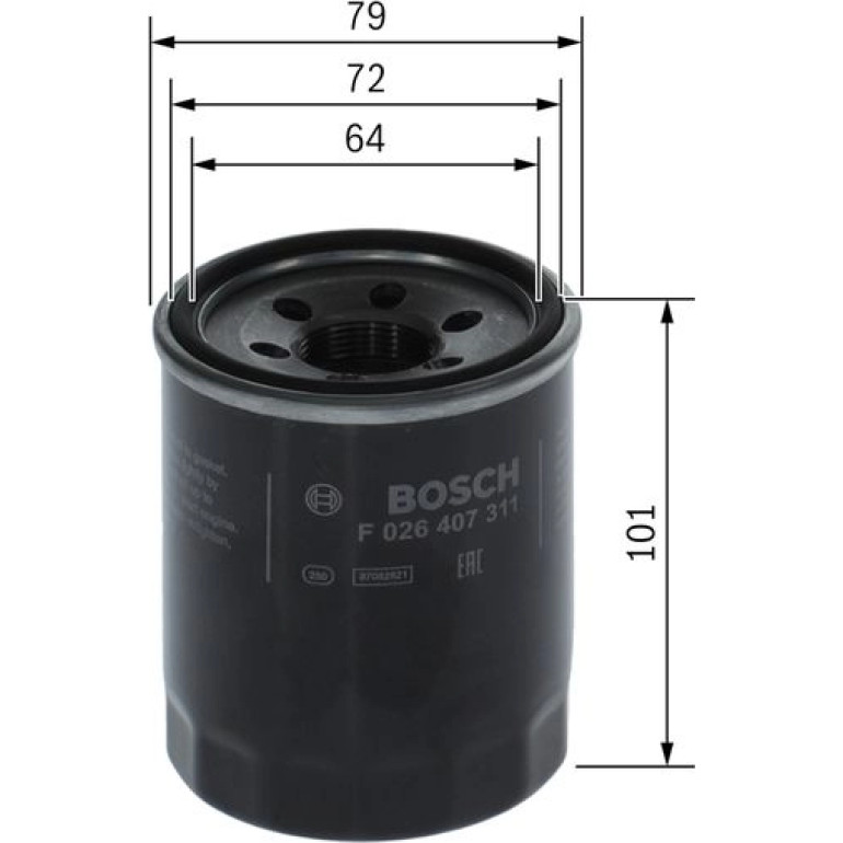 Ölfilter F 026 407 311