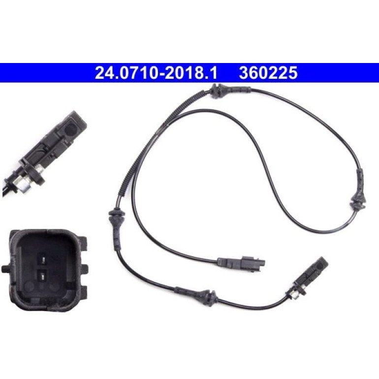 Sensor, Raddrehzahl 24.0710-2018.1 Sensor, Raddrehzahl 24.0710-2018.1