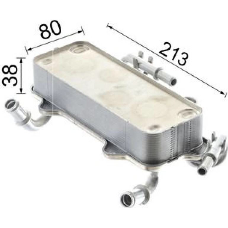Ölkühler, Automatikgetriebe CLC 283 000P Ölkühler, Automatikgetriebe CLC 283 000P