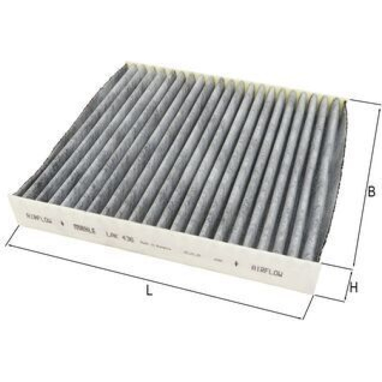 Filter, Innenraumluft LAK 436 Filter, Innenraumluft LAK 436