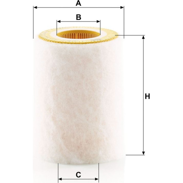 MANN-FILTER C 1036/2 Luftfilter MANN-FILTER C 1036/2 Luftfilter