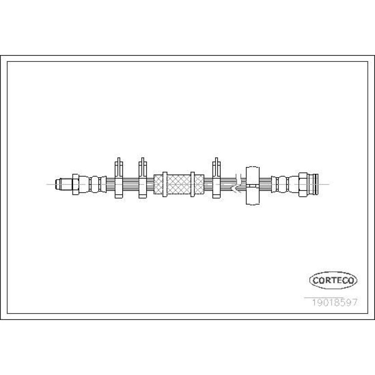 Bremsschlauch 19018597