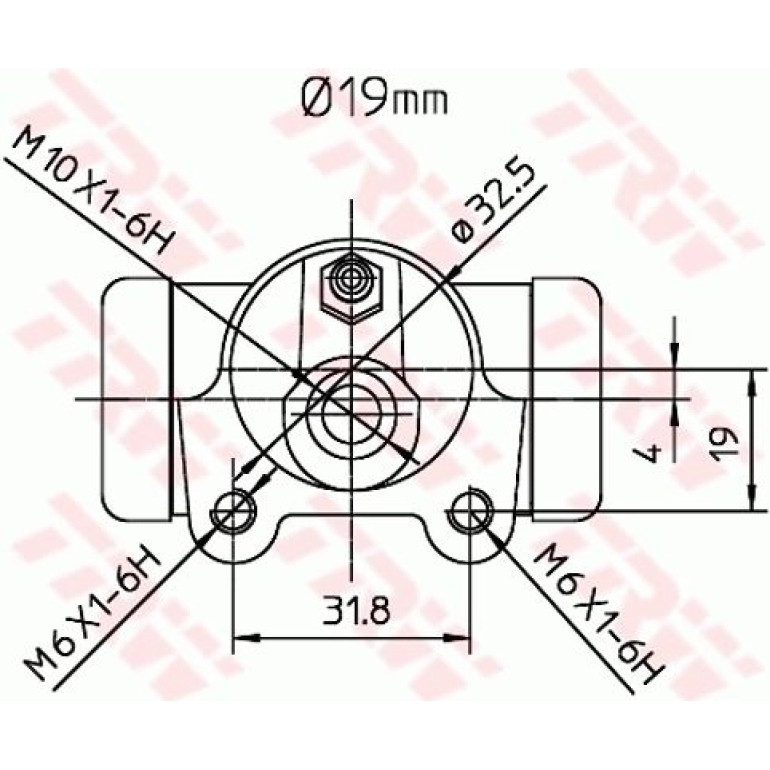 Radbremszylinder BWD260