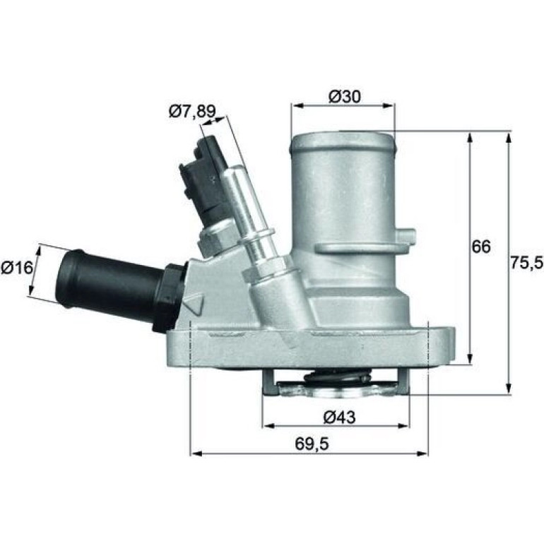 Thermostat, Kühlmittel TI 144 88 Thermostat, Kühlmittel TI 144 88