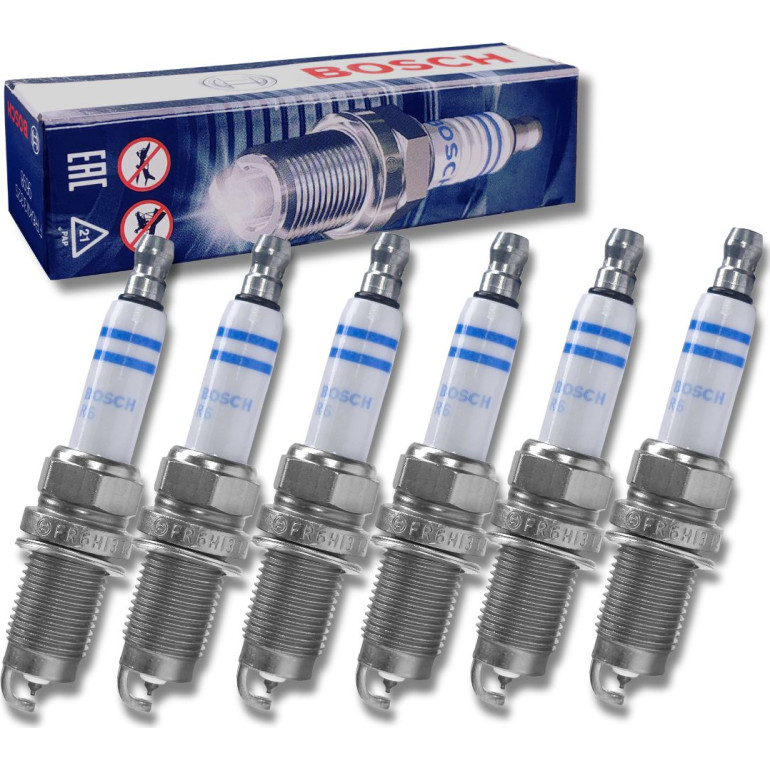 6x BOSCH 0 242 240 665 Zündkerze Iridium 6x BOSCH 0 242 240 665 Zündkerze Iridium