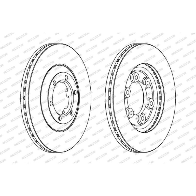 Bremsscheibe DDF693 Bremsscheibe DDF693