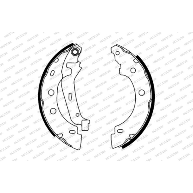 Bremsbackensatz FSB583 Bremsbackensatz FSB583