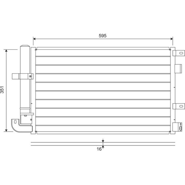 Kondensator, Klimaanlage 822694