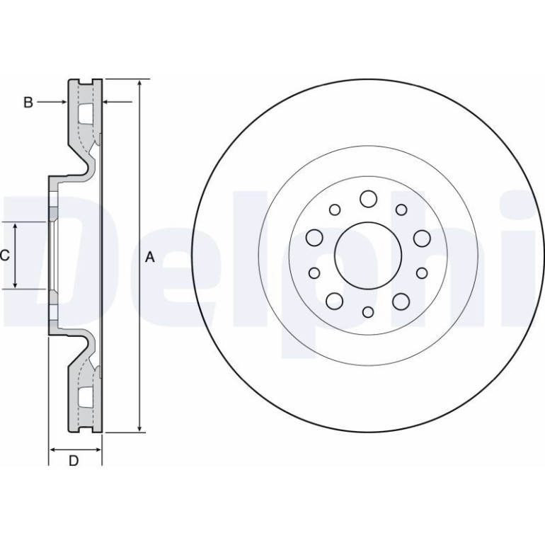 Bremsscheibe BG4556 Bremsscheibe BG4556