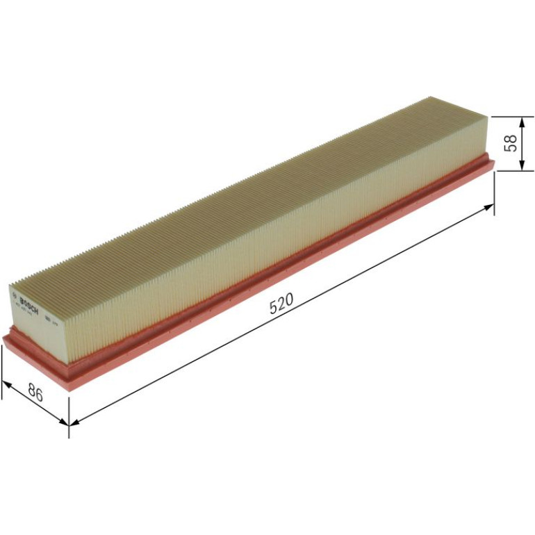 BOSCH 1 457 433 043 Luftfilter BOSCH 1 457 433 043 Luftfilter
