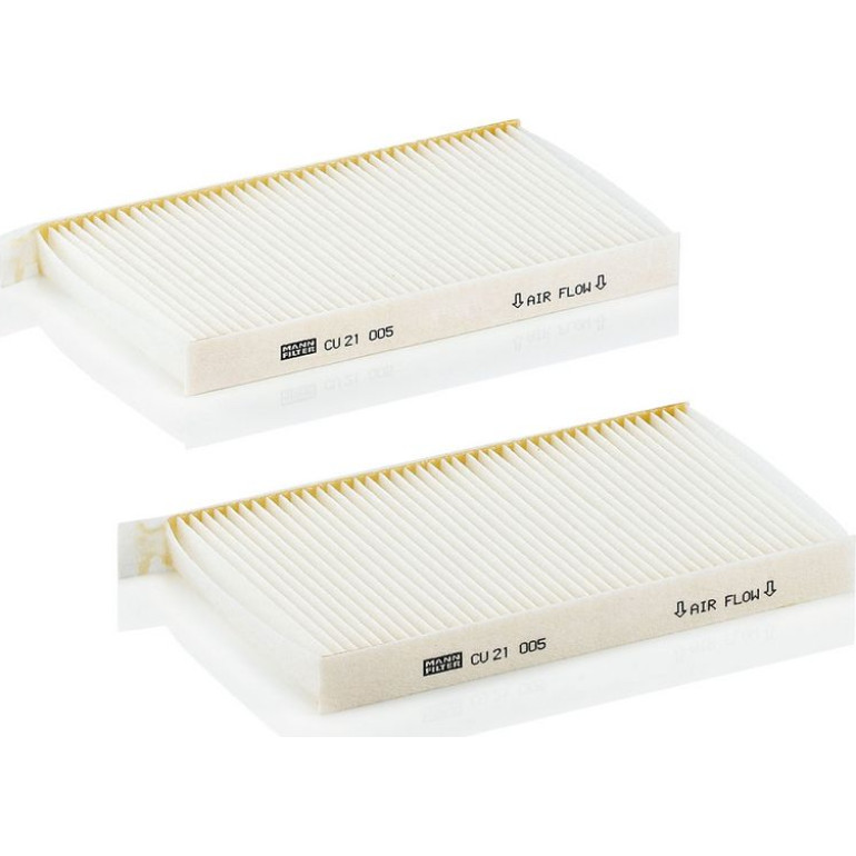 MANN-FILTER CU 21 005-2 Innenraumfilter, Partikelfilter
