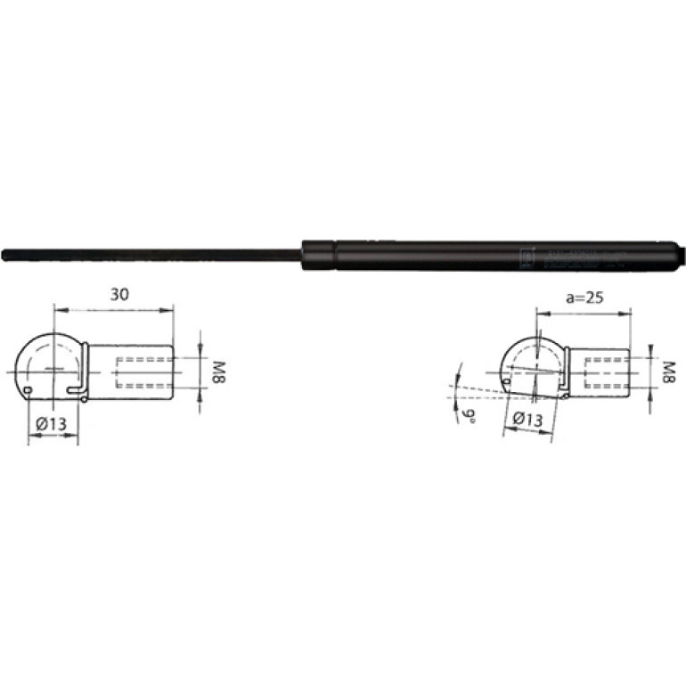 Gasfeder, Koffer-/Laderaum 2110338 Gasfeder, Koffer-/Laderaum 2110338