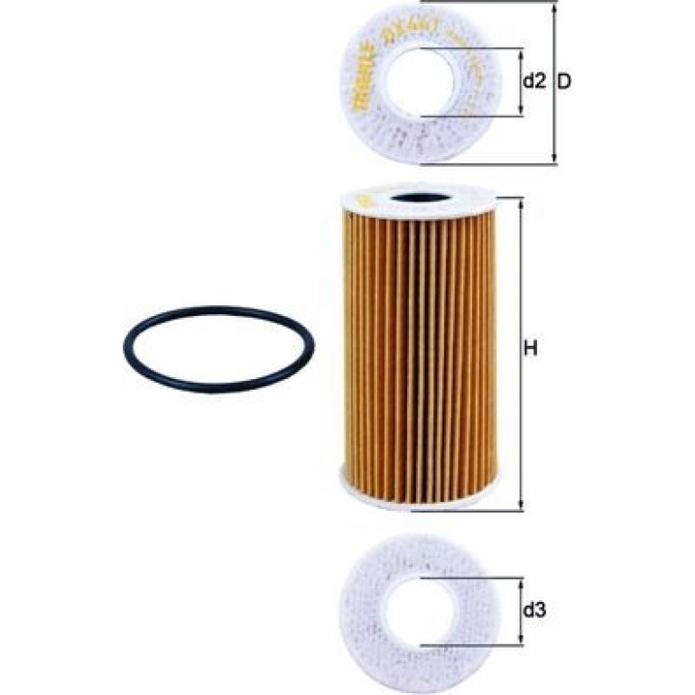 Ölfilter OX 441D Ölfilter OX 441D