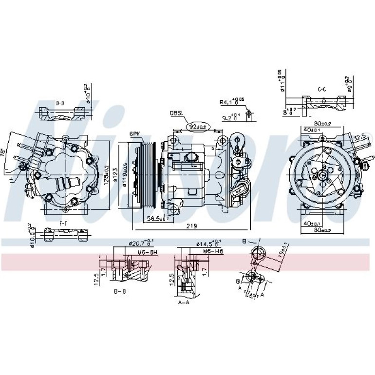 Kompressor, Klimaanlage 89404 Kompressor, Klimaanlage 89404
