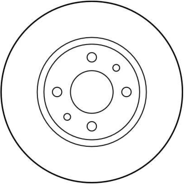 Bremsscheibe DF2686 Bremsscheibe DF2686