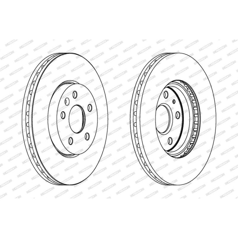 Bremsscheibe DDF1722C-1 Bremsscheibe DDF1722C-1