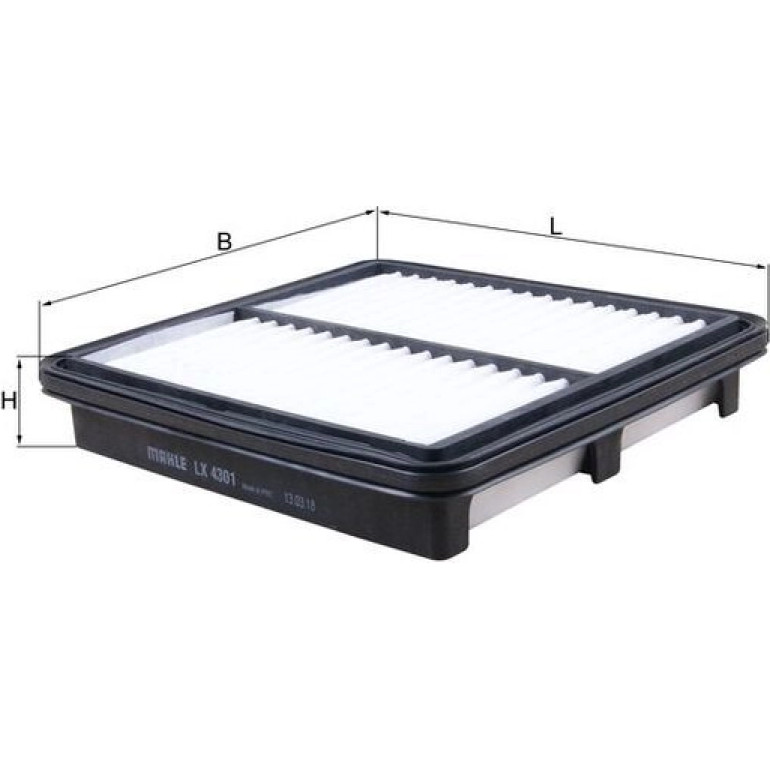 Luftfilter LX 4301 Luftfilter LX 4301