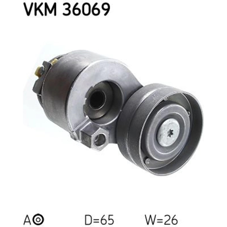 Spannrolle, Keilrippenriemen VKM 36069 Spannrolle, Keilrippenriemen VKM 36069