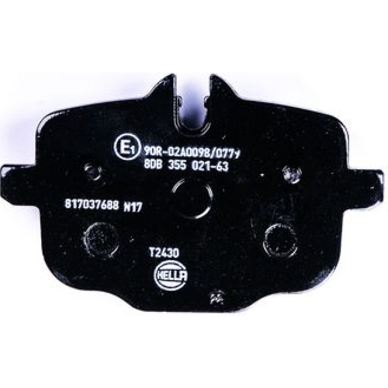 Bremsbelagsatz, Scheibenbremse 8DB 355 021-631 Bremsbelagsatz, Scheibenbremse 8DB 355 021-631