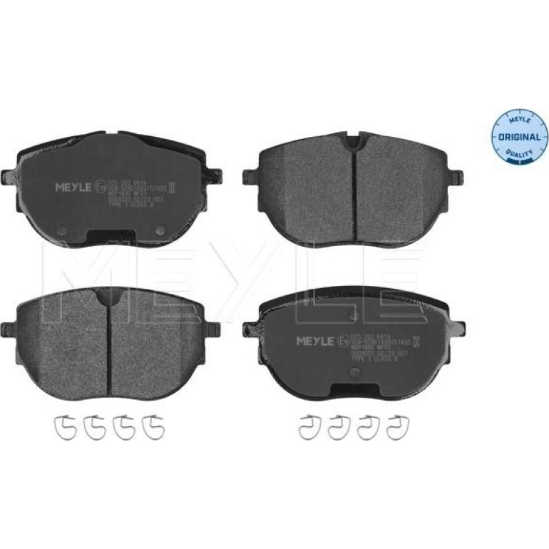 Bremsbelagsatz, Scheibenbremse 025 262 6818 Bremsbelagsatz, Scheibenbremse 025 262 6818