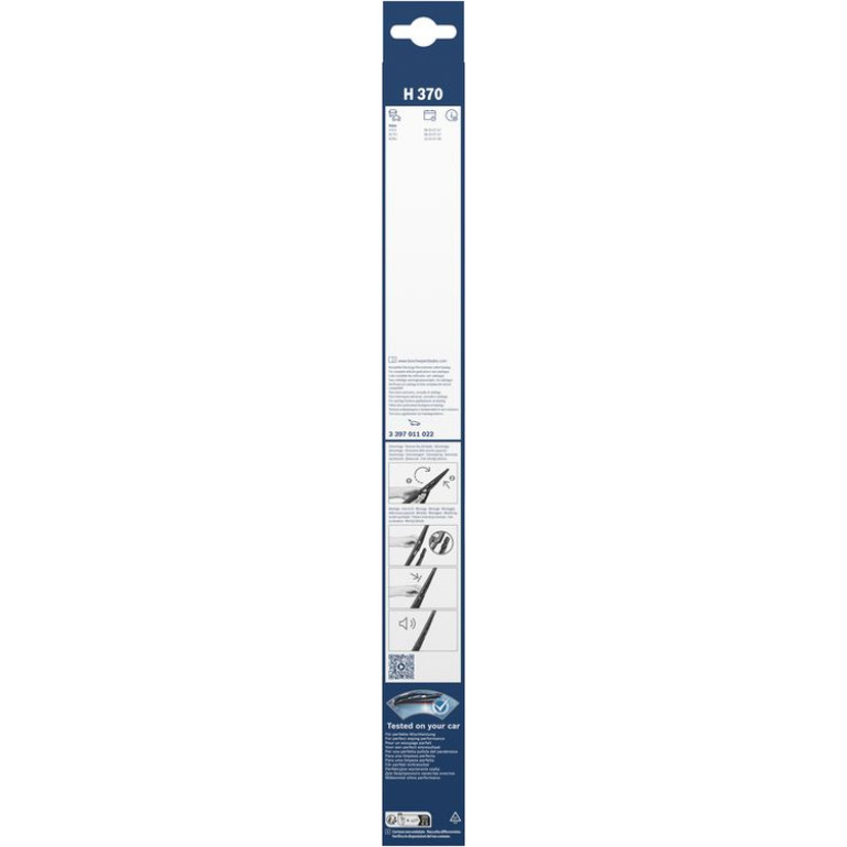 BOSCH H 370 Scheibenwischer Rear 3 397 011 022 BOSCH H 370 Scheibenwischer Rear 3 397 011 022