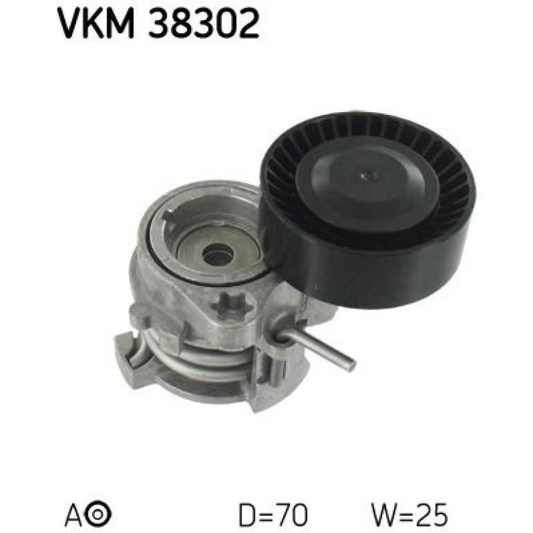 Spannrolle, Keilrippenriemen VKM 38302