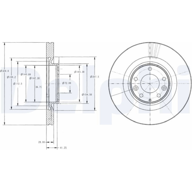 Bremsscheibe BG9104
