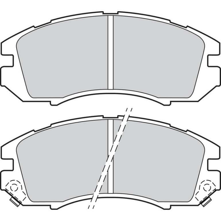 Bremsbelagsatz, Scheibenbremse 302048 Bremsbelagsatz, Scheibenbremse 302048