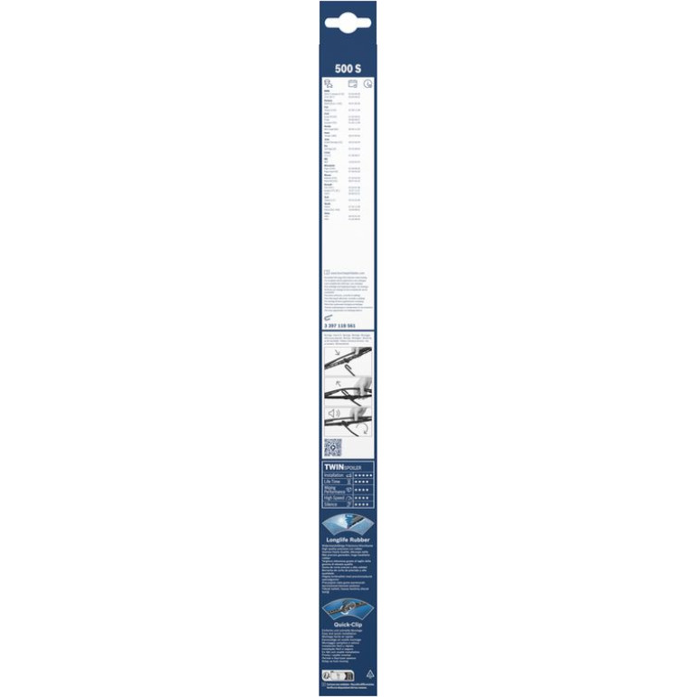BOSCH 410 S Scheibenwischer Twin 3 397 118 561 BOSCH 410 S Scheibenwischer Twin 3 397 118 561