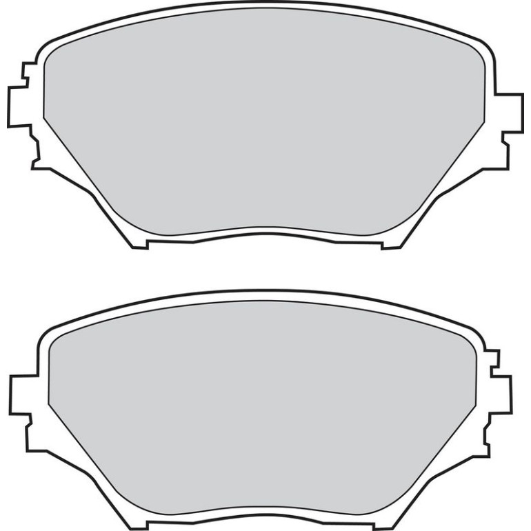 Bremsbelagsatz, Scheibenbremse 302033